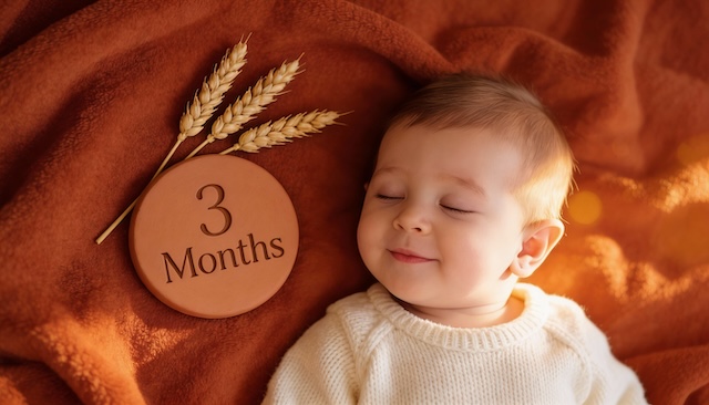 Month 3 - Terracotta Dreams Baby Milestone