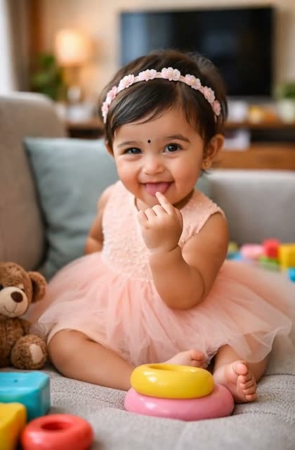 Ichu Ichu - Baby Expressions AI Video Template Preview